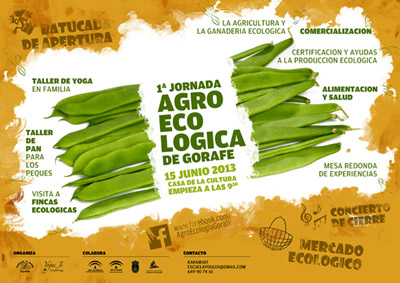 PARTICIPAMOS EN LA 1ª JORNADA AGROECOLÓGICA DE GORAFE.