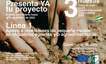 Las empresas agroalimentarias de la comarca pueden optar a una de las líneas de ayudas de la nueva convocatoria del GDR de Guadix