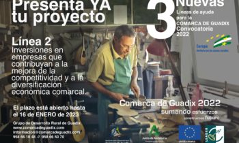 El GDR de Guadix destinará medio millón de euros a inversiones en empresas para la mejora de la competitividad y la diversificación económica en la comarca