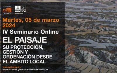El IV Seminario Online sobre la protección, gestión y ordenación del paisaje avanza hacia la elaboración de una Carta de Paisaje en el Geoparque