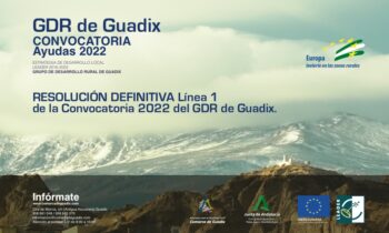 Publicada la resolución definitiva de la línea 1 de ayudas de la convocatoria 2022 de la Estrategia de Desarrollo Local de la Comarca de Guadix.