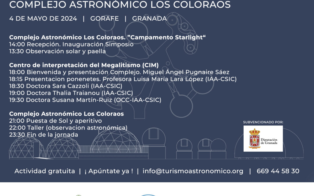 JORNADAS ASTROTURISMO: CIENCIA, EMPLEO Y RETO DEMOGRÁFICO.